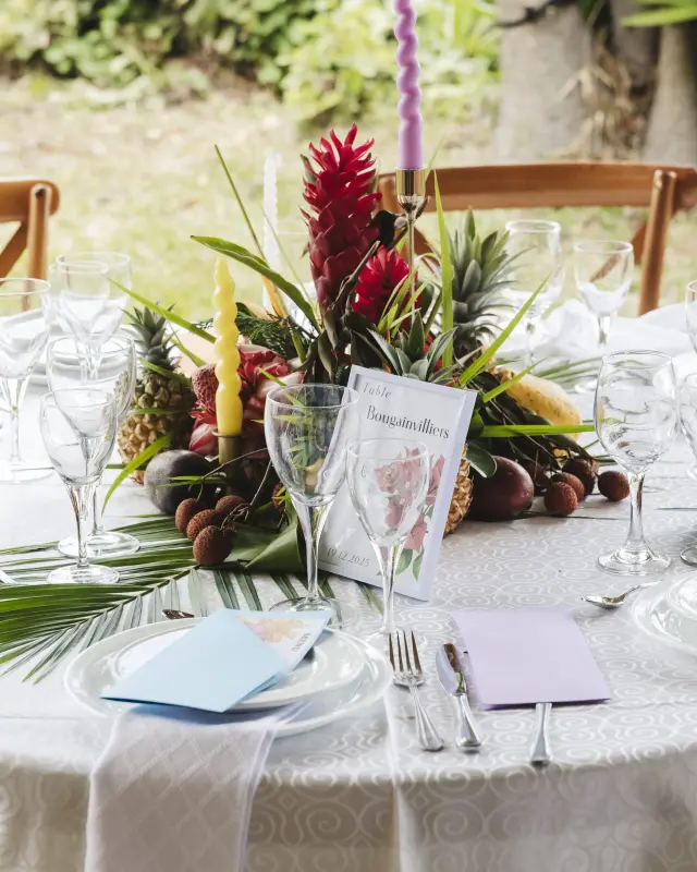La table d'honneur